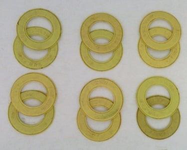 12-Pack Yellow seals for 608 Bearings