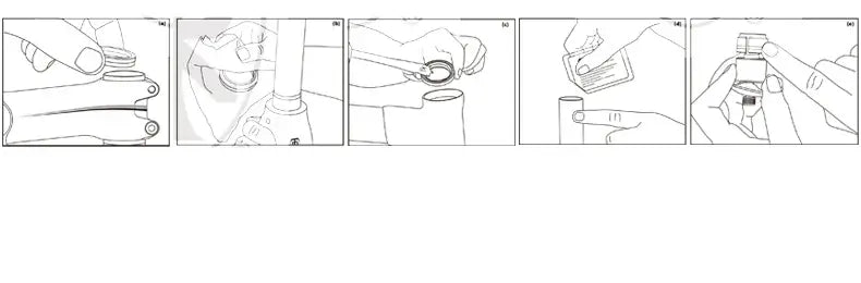 ACB518K Double Sealed Bicycle Headset Bearing 40x51.8x8mm, 36/45 Degree