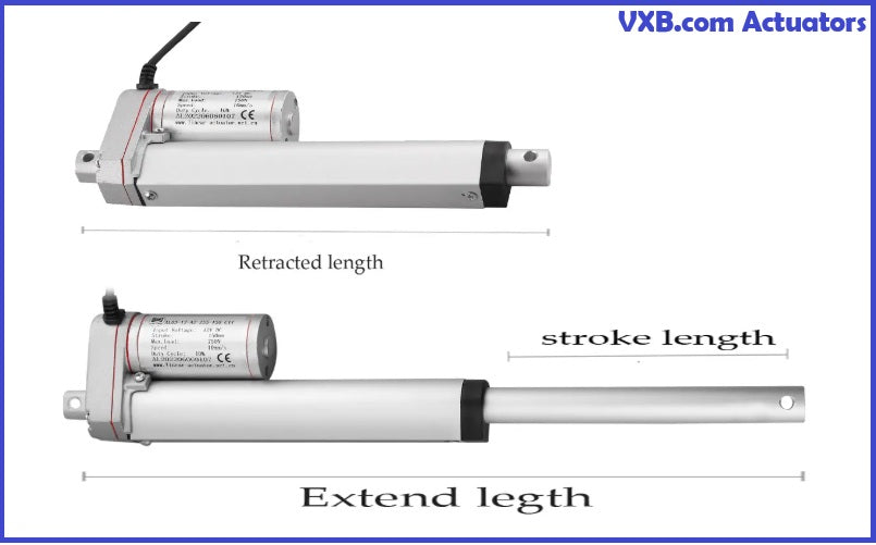 14"inch Stroke 330 lbs DC 12 Volt Linear Actuator