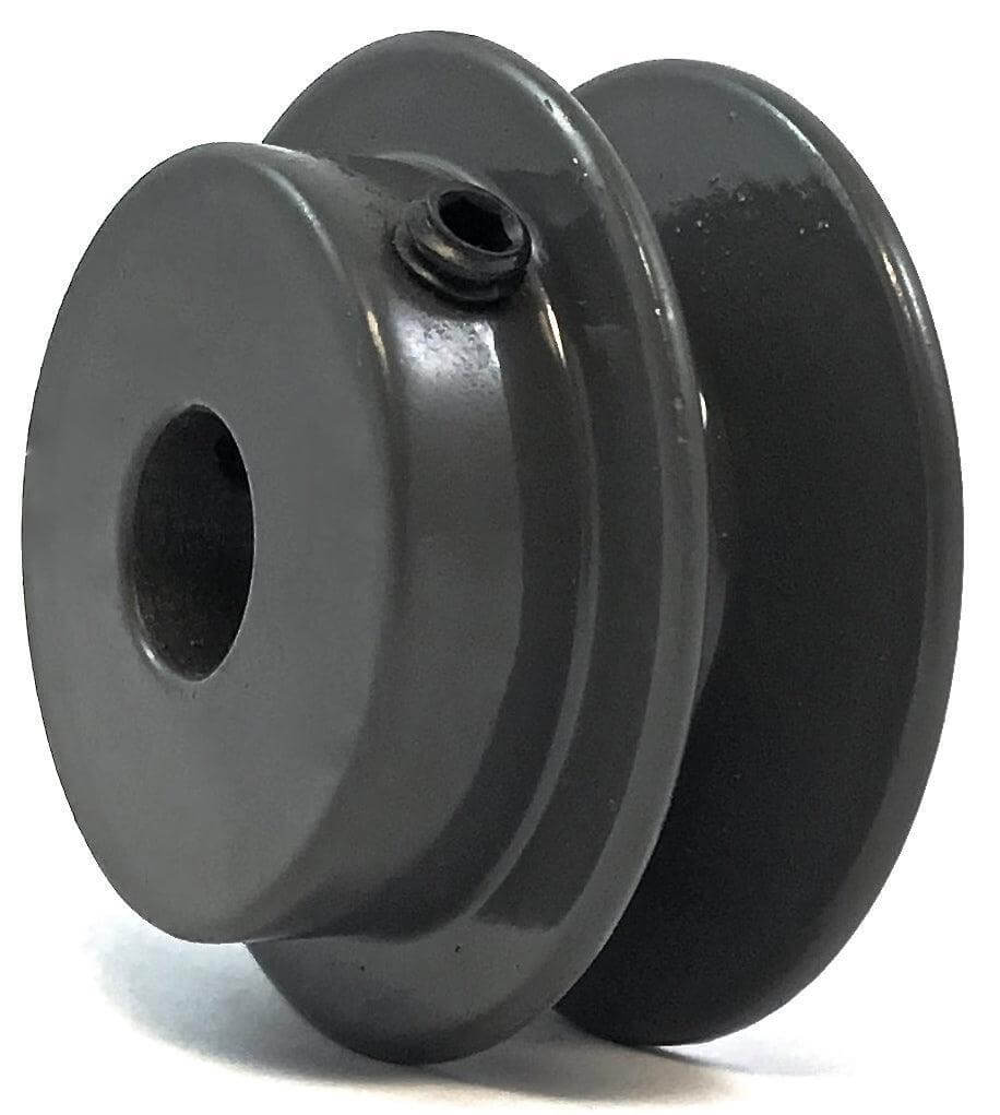 AK30 1/2" Bore Cast Iron Solid Sheave Pulley for V-belt size 3L, 4L OD: 3" ID: 1/2" AK3012