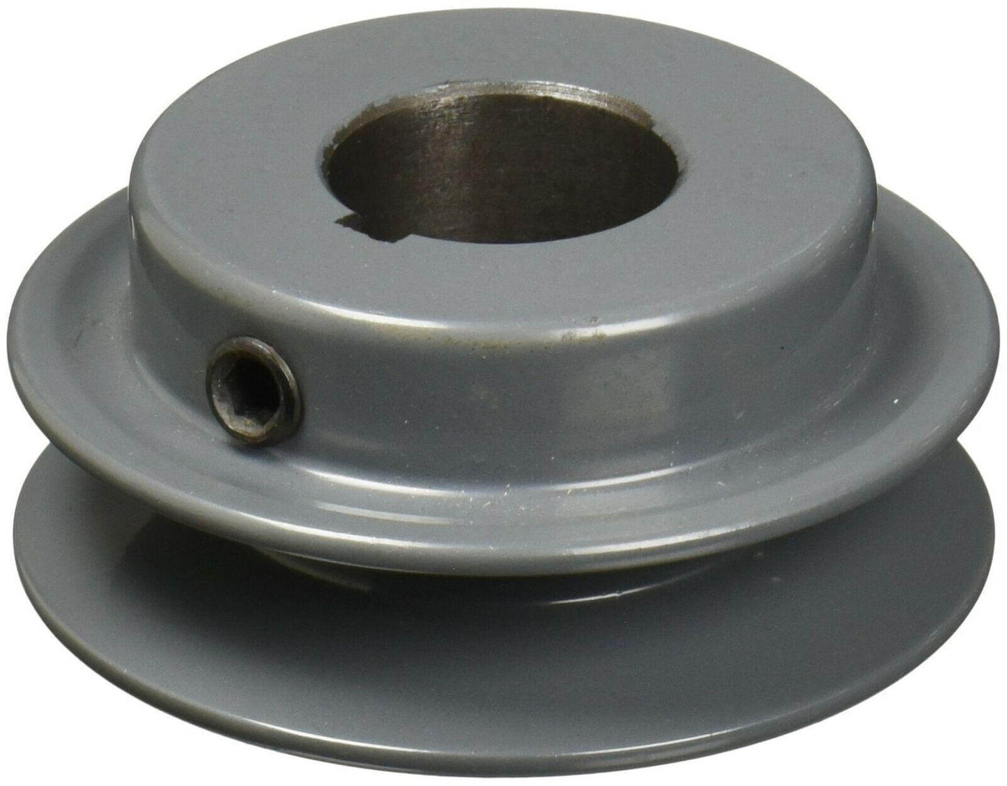 AK30-3/4" Bore Cast Iron Solid Sheave Pulley for V-belt size 3L, 4L OD: 3" ID: 3/4" One Groove AK3034