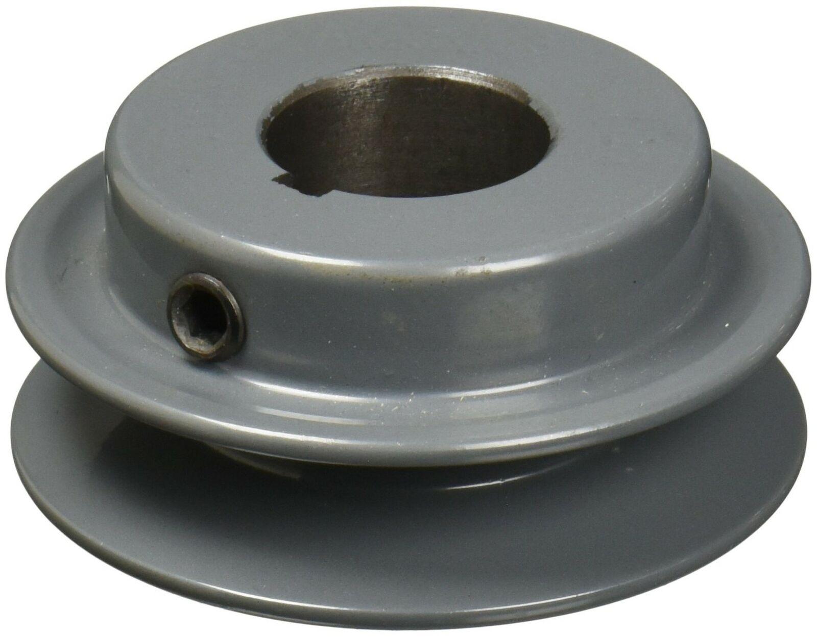 AK30 5/8" Bore Cast Iron Solid Sheave Pulley for V-belt size 3L, 4L OD: 3" ID: 5/8" AK3058