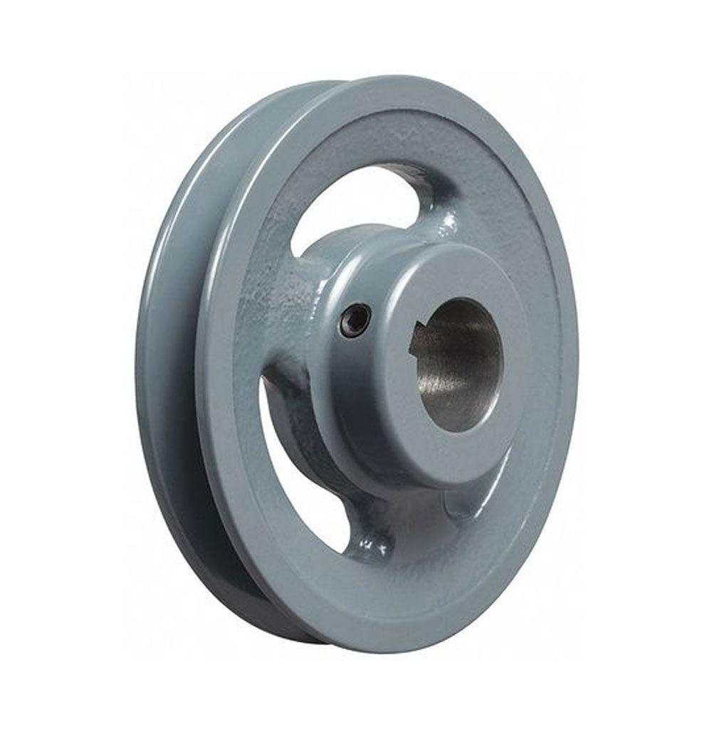 AK61 3/4" Cast Iron sheave Pulley for V-belt size 3L, 4L ID: 3/4" OD: 6.1"