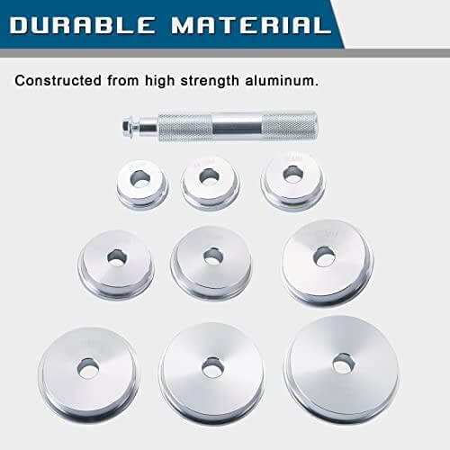 9-Piece Aluminum Seal Driver Kit - Race Seal Installer with Handle