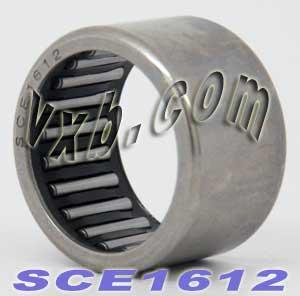 BA1612ZOH Shell-Type Needle Bearing 1" x 1-1/4" x 3/4"