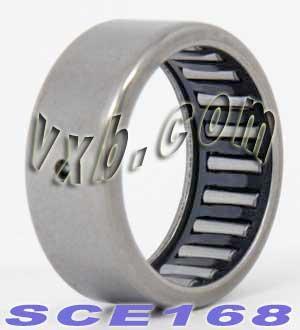 BA168ZOH Shell-Type Needle Bearing 1" x 1-1/4" x 1/2"