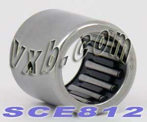 BA812ZOH Shell-Type Needle Bearing 1/2x11/16x3/4 Inch