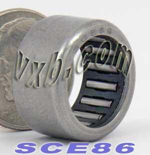 BA86ZOH Shell-Type Needle Bearing 1/2x11/16x3/8"