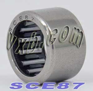 BA87ZOH Shell-Type Needle Bearing 1/2x11/16x7/16 Inch