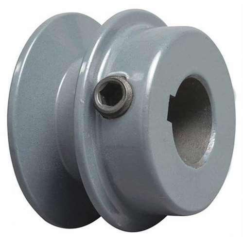 BK25 3/4" Bore Solid Pulley - 2.5" OD for V-belts cast iron size 4L, 5L