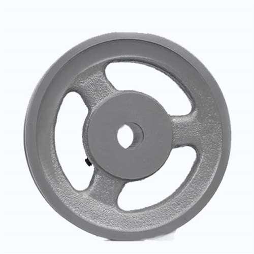 BK60-1/2" Bore Solid Pulley - OD 6" for V-belts cast iron size 4L, 5L