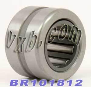BR101812 Needle Roller Bearing 5/8" x 1-1/8" x 3/4" - Machined Type