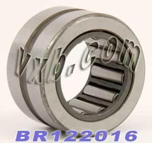 BR122016 Needle Roller Bearing 3/4" x 1-1/4" x 1" - Machined Type