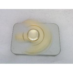 Brass color Aluminum Dual Fidget Hand Spinner Toy 42Q