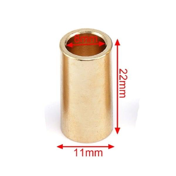 Brass Linear Motion 8mm Bushing 8x11x22mm