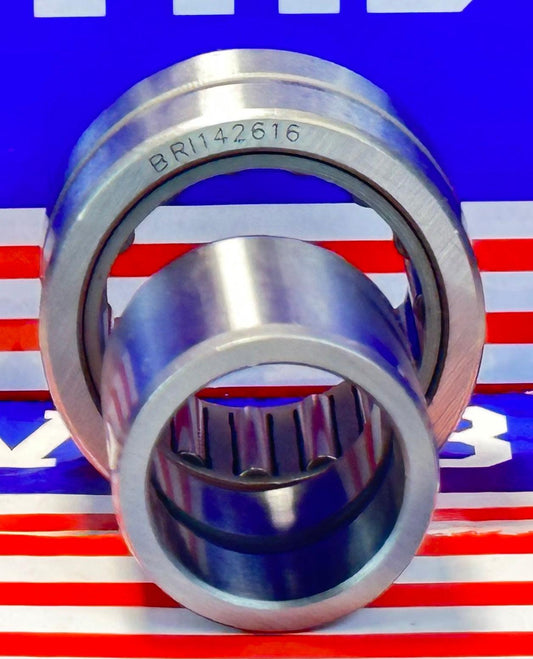 BRI142616 Needle Roller Bearing 7/8x1 5/8x1 inch - Machined Type