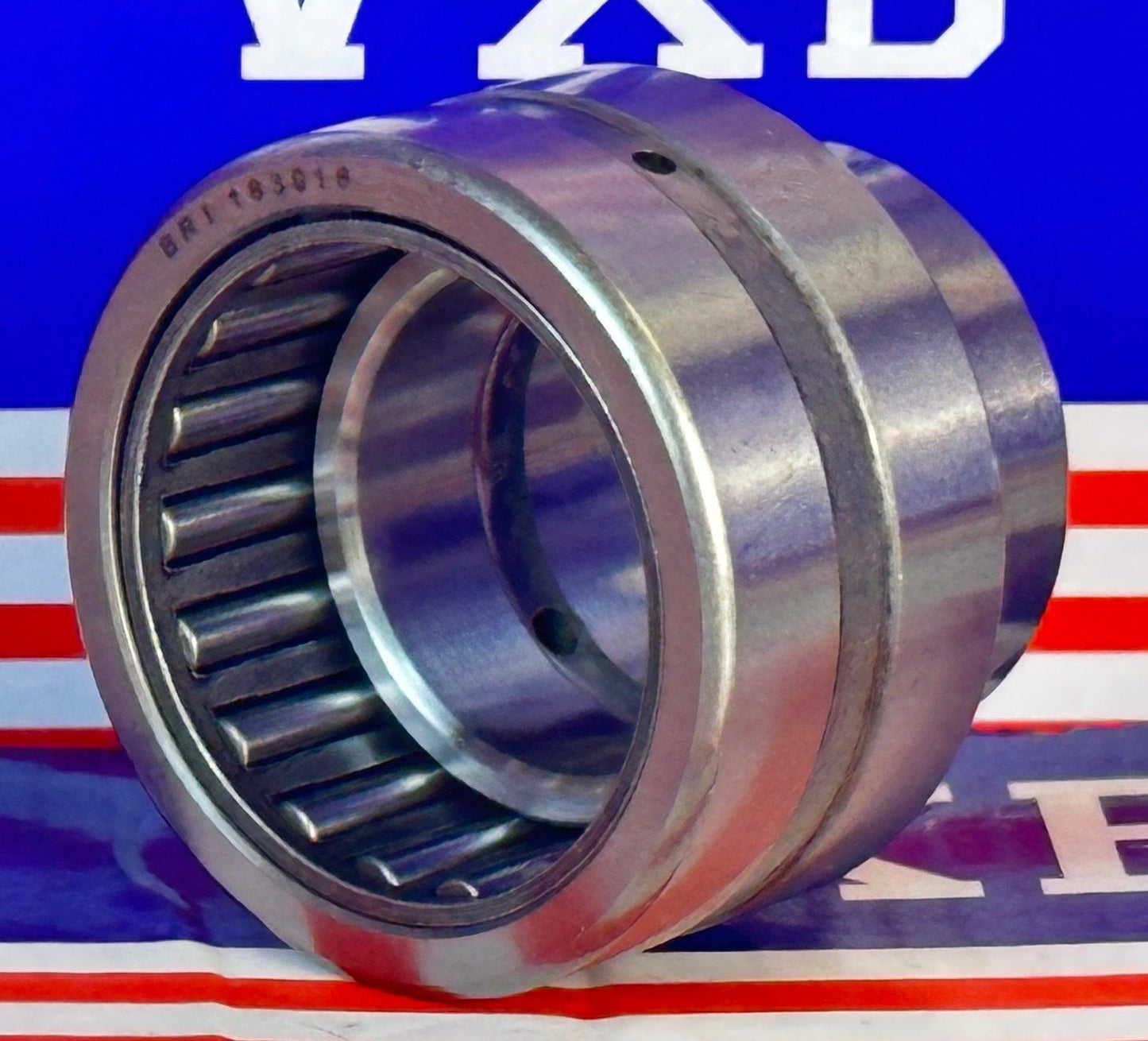 BRI183016 Needle Roller Bearing 1-1/8" x 1-7/8" x 1" - Machined Type