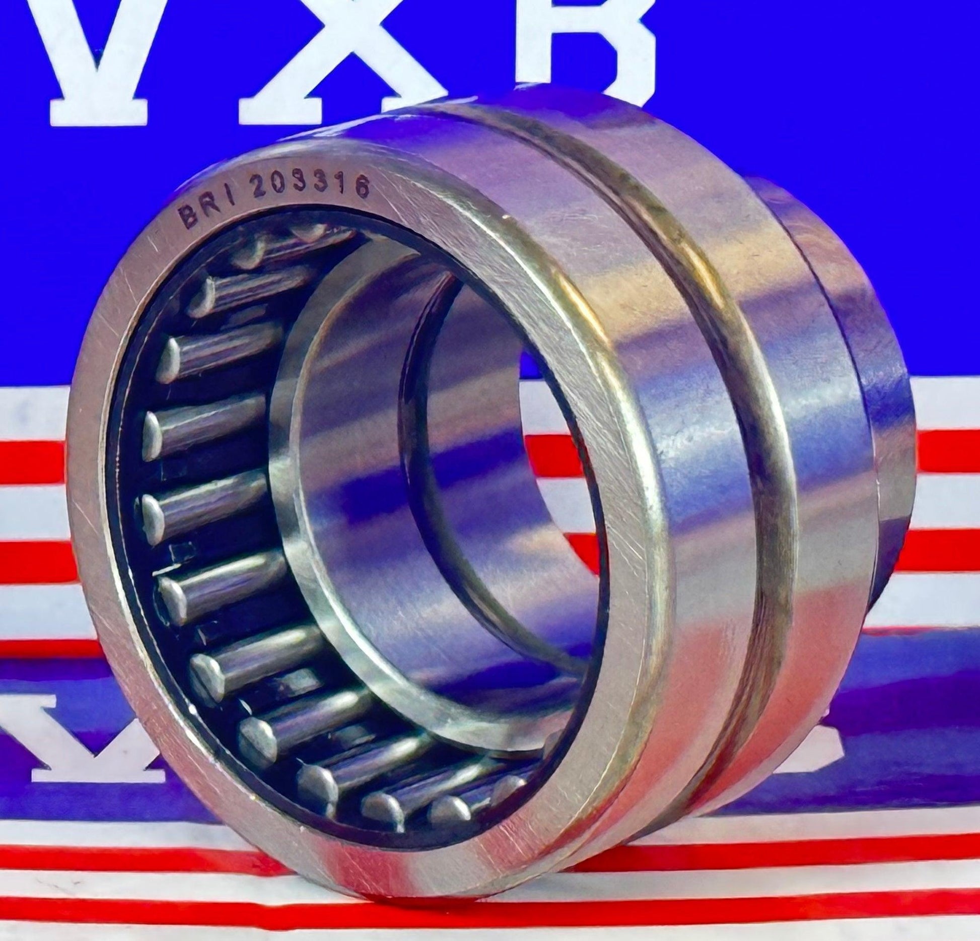 BRI203316 Needle Roller Bearing 1-1/4" x 2-1/16" x 1" - Machined Type