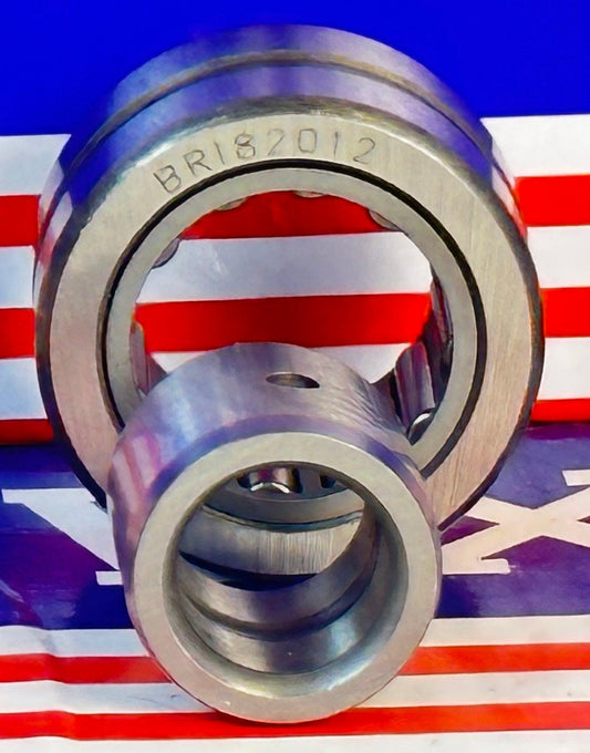 BRI82012 Needle Roller Bearing 1/2" x 1-1/4" x 3/4" - Machined Type