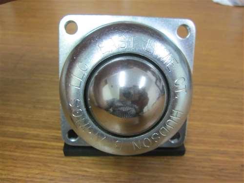 BT-1 1/2 CS/SS Flange Ball Transfer 1-1/2 Main Ball Mounted Bearing