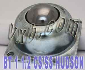 BT-1 1/2 CS/SS Flange Ball Transfer 1-1/2 Main Ball Mounted Bearing