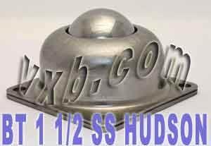 BT-1-1/2 SS Flange Ball Transfer 1-1/2 Main Ball Mounted Bearing
