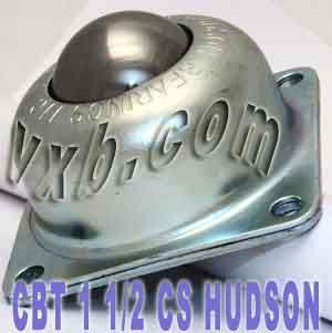 CBT-1 1/2 CS Flange Ball Transfer 1-1/2 Main Ball Mounted Bearing