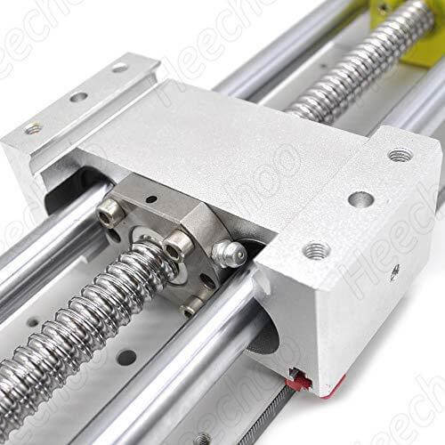 CNC Manual Slide Stage Linear Stage Actuator 500mm Ballscrew 1605 Optical Axis Linear Rail Guide C7 - Ruler for CNC Router Controller X-Axis Stage