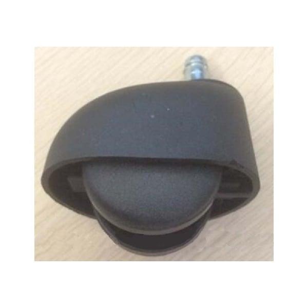 Office Chair Covered Black 2" twin wheel Caster