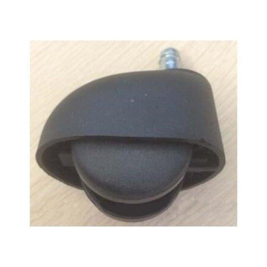 Office Chair Covered Black 2" twin wheel Caster