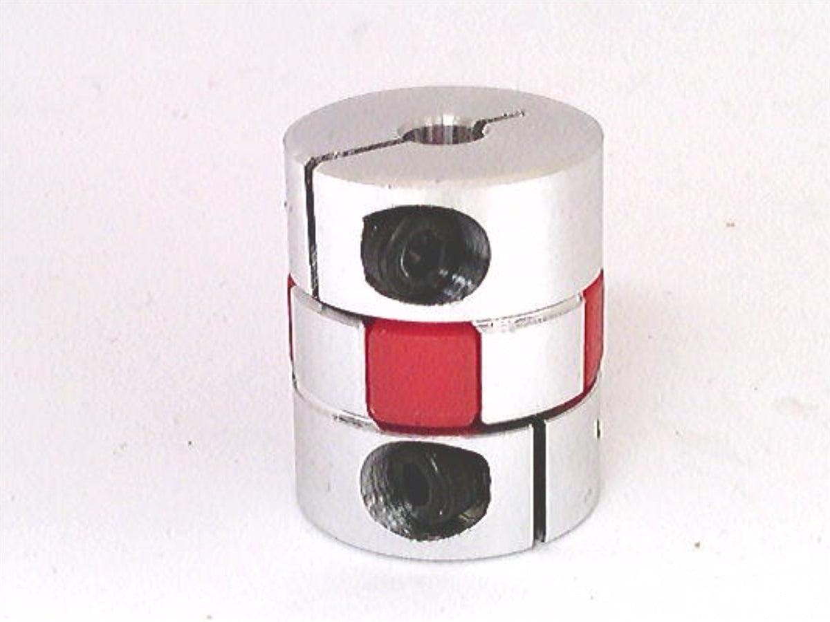 D20-L25 3mm to 4mm Jaw type Flexible Coupling