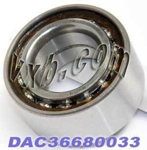 DAC36680033 Auto Wheel Bearing 36x68x33 Open