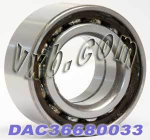 DAC36680033 Auto Wheel Bearing 36x68x33 Open