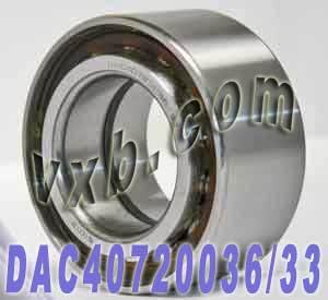 DAC40720036/33 Auto Wheel Bearing 40x72x36 Open