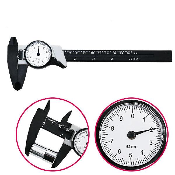 Dial Caliper 0-150mm / 0.1 plastic Vernier Caliper Metric Measuring Tool
