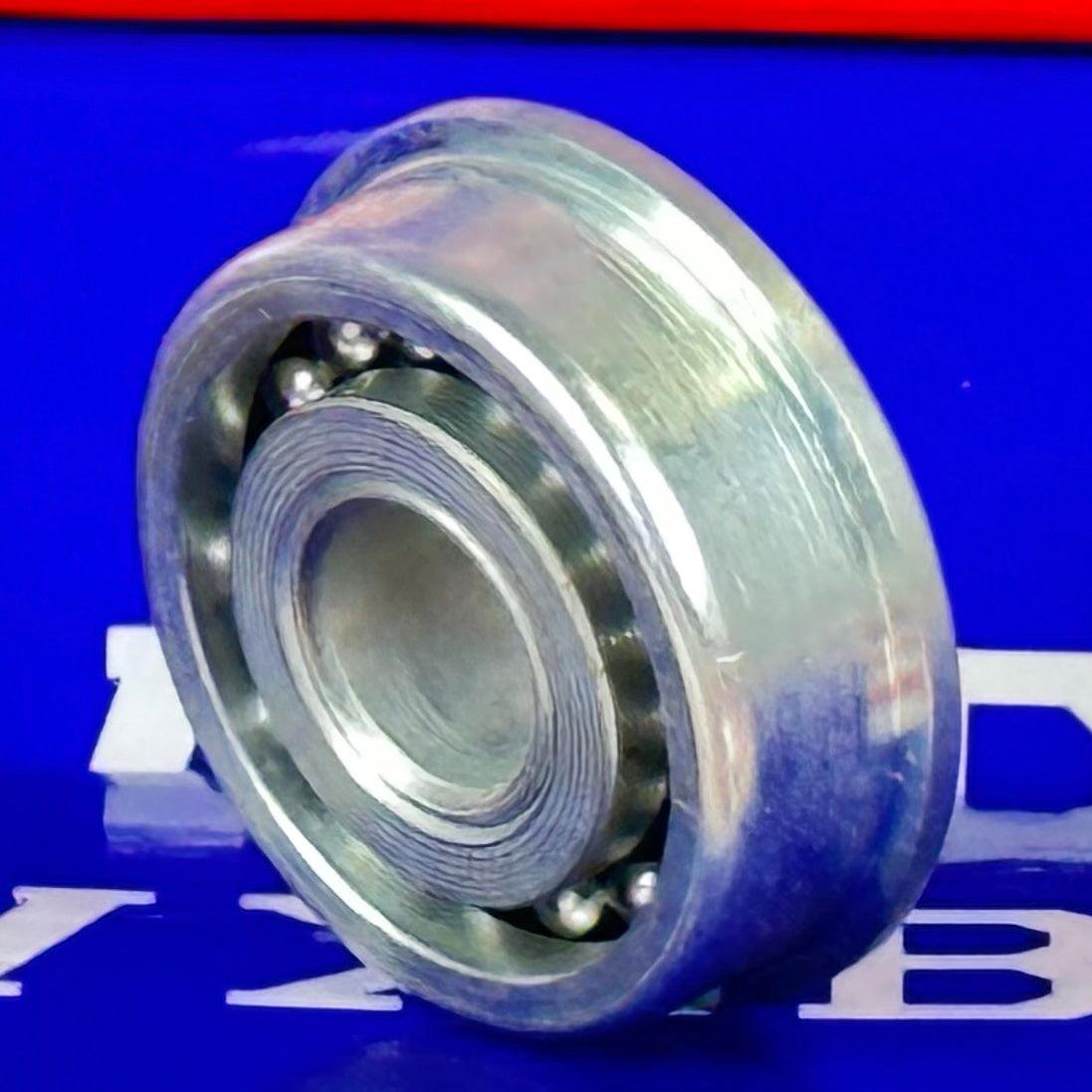 F1236 Flanged Bearing - Full Complement - 3/8 x 1-1/8 x 1/2"