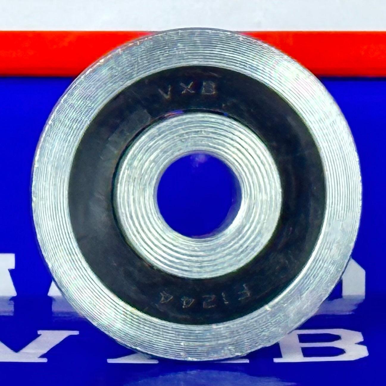 F1244 Flanged Bearing - Full Complement - 3/8" x 1-3/8" x 1/2"