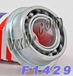 F1429 Flanged Bearing - Full Complement - 7/16x29/32x7/16 Inch