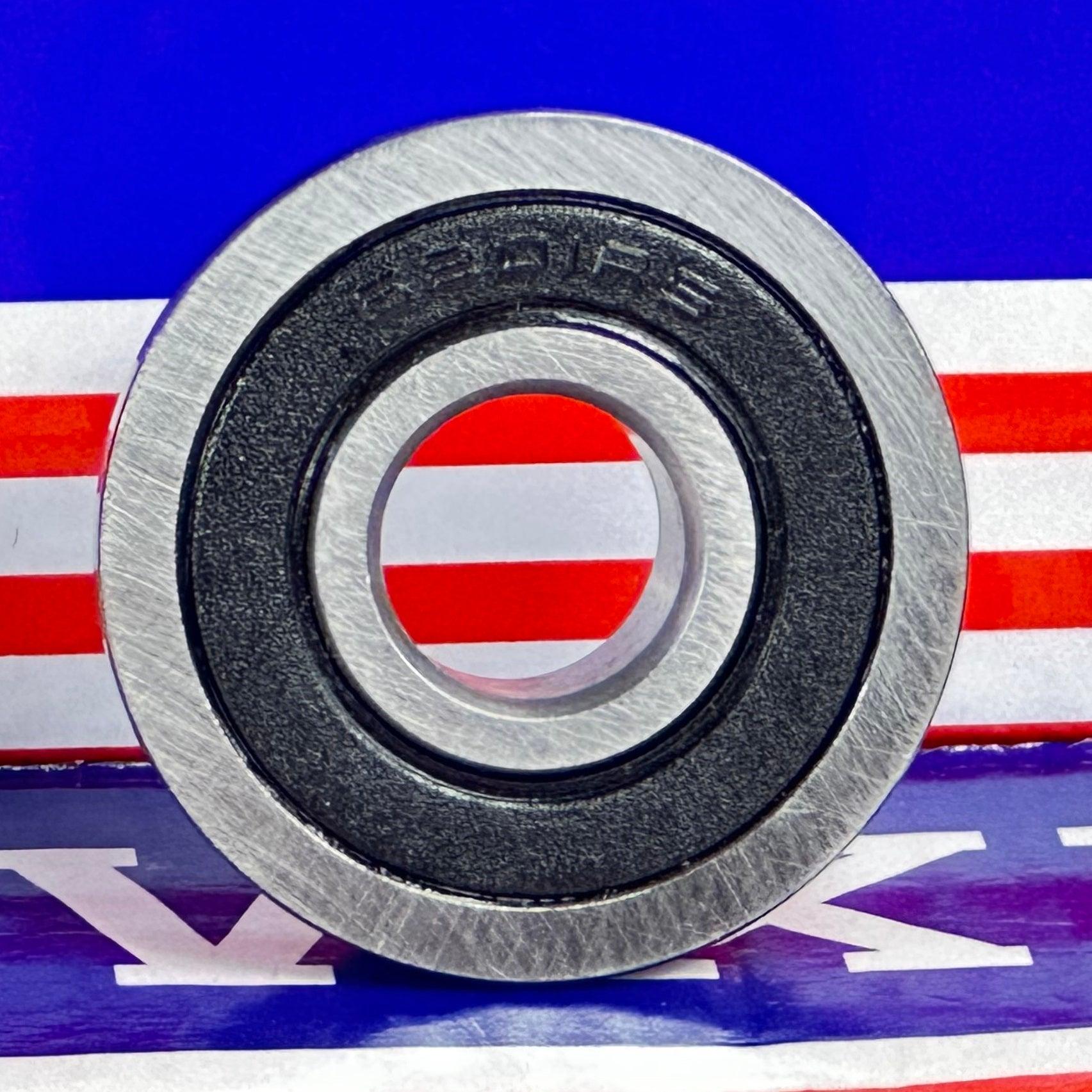F6201-2RS Flanged Sealed Miniature Bearing 12x32x10mm