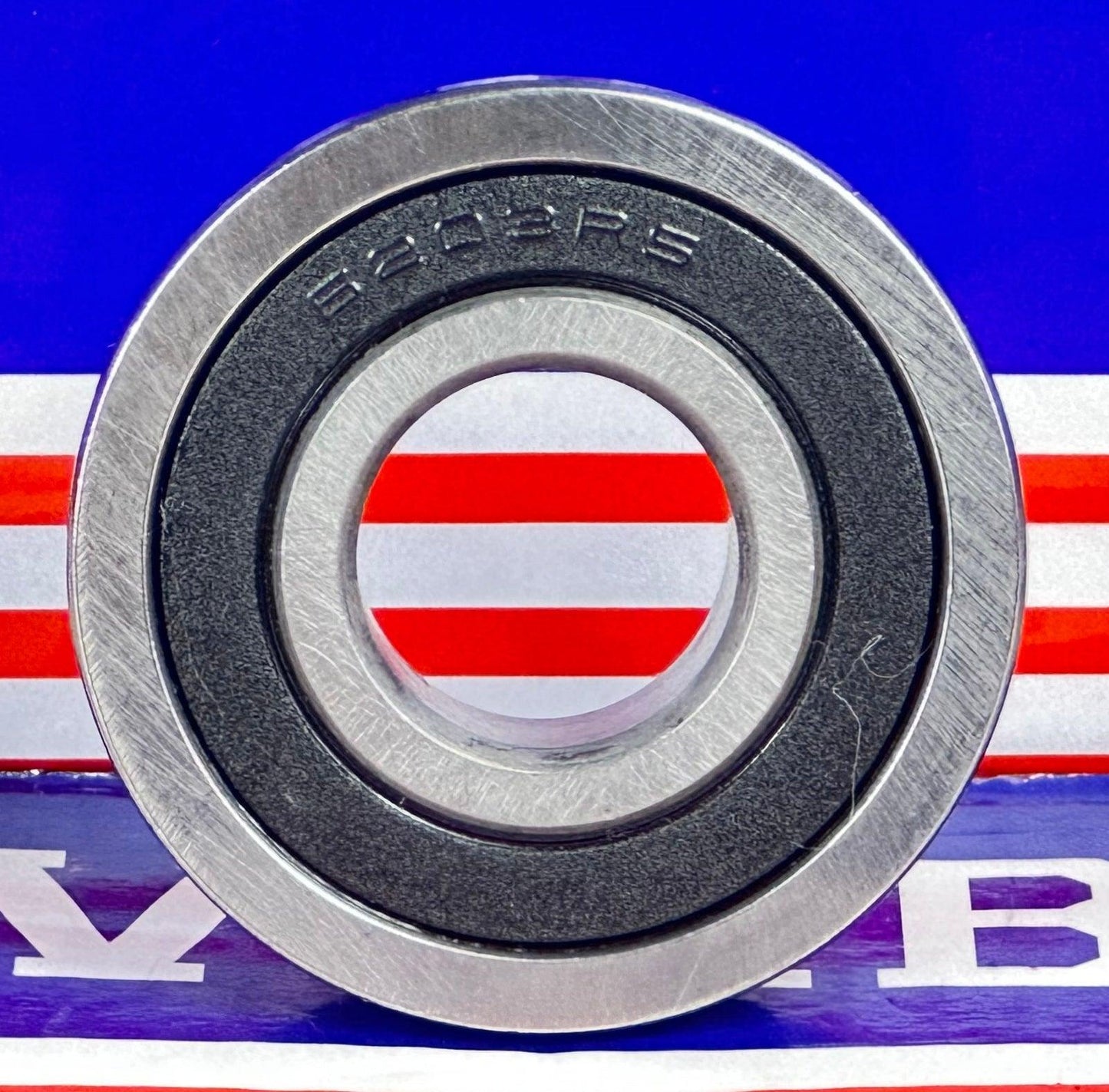 F6203-2RS Sealed Flanged Ball Bearing 17x40x12mm