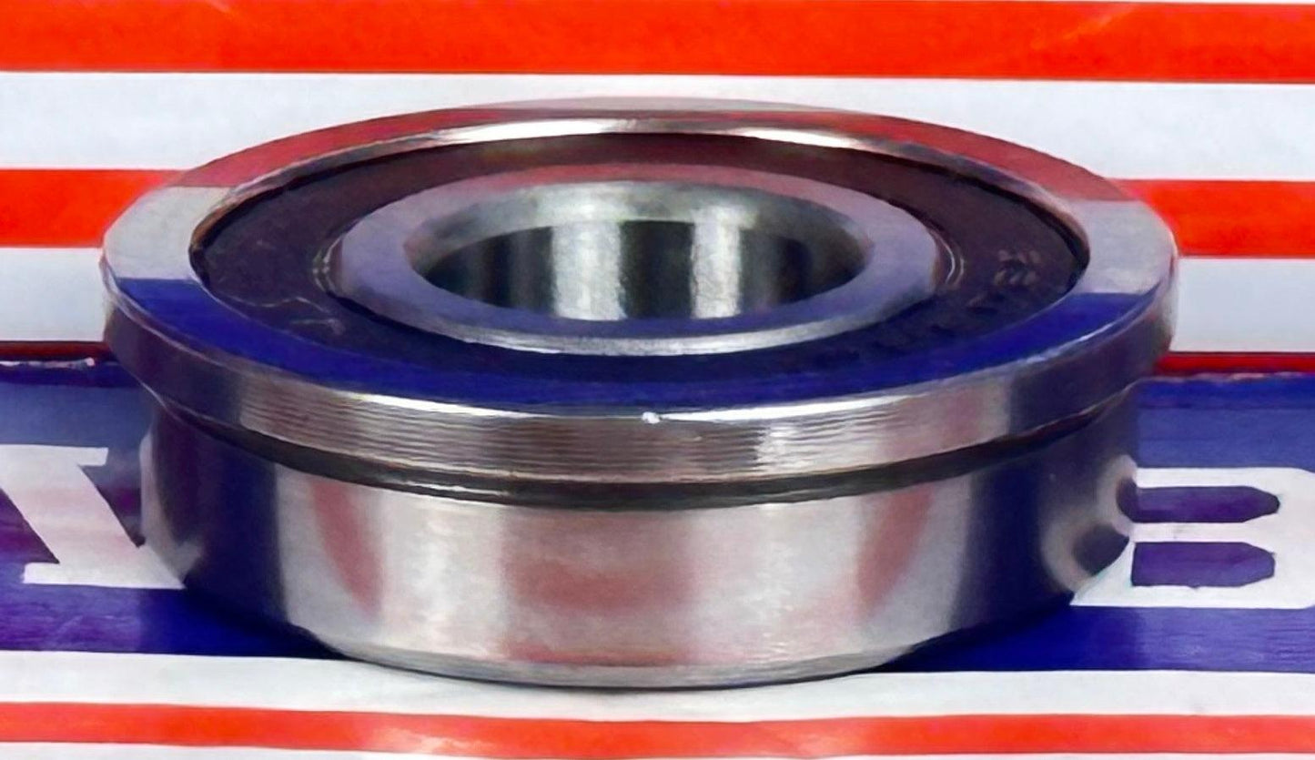 F6203-2RS Sealed Flanged Ball Bearing 17x40x12mm