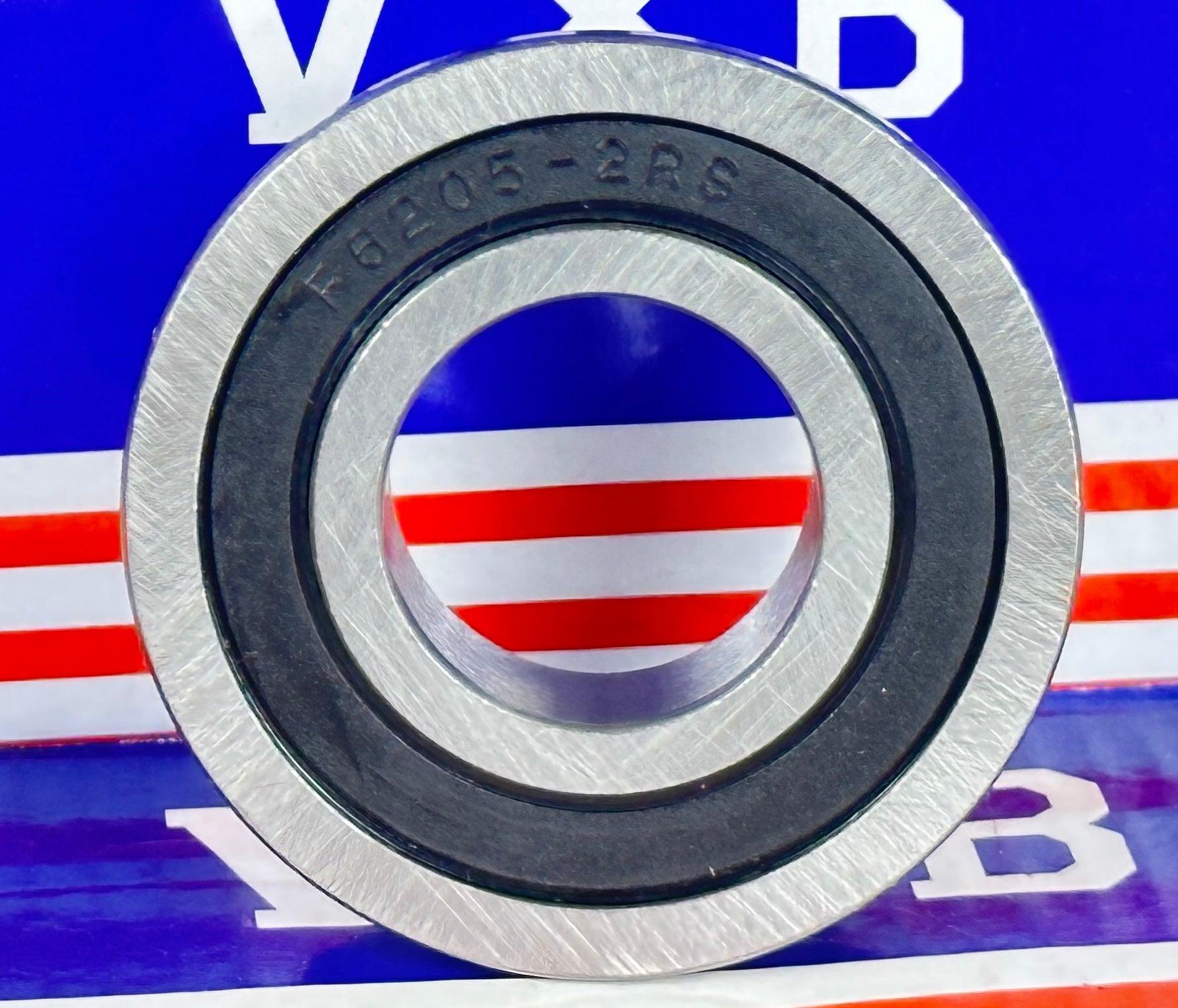 F6205-2RS Flanged Sealed Miniature Bearing 25x52x15mm