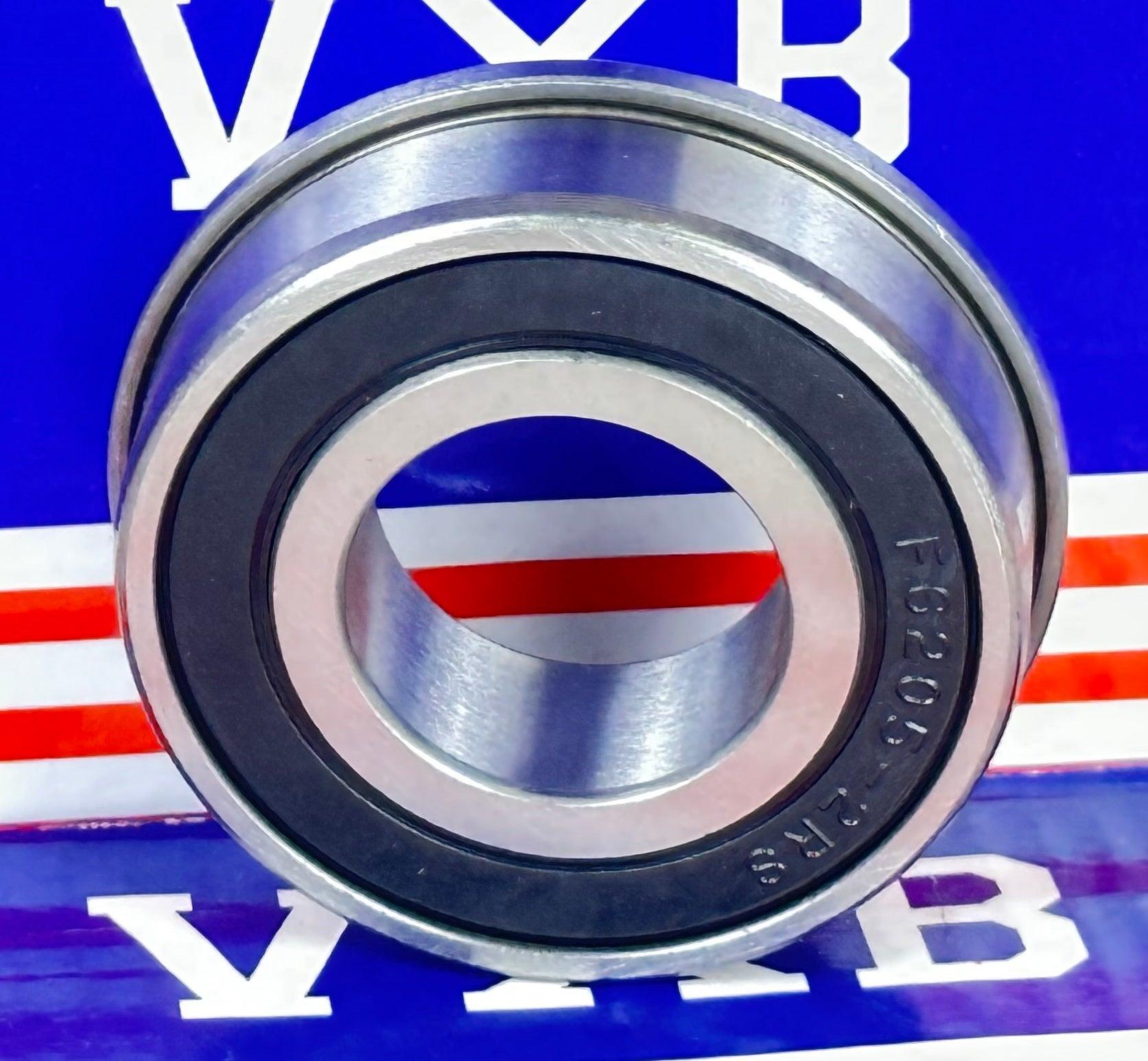 F6205-2RS Flanged Sealed Miniature Bearing 25x52x15mm