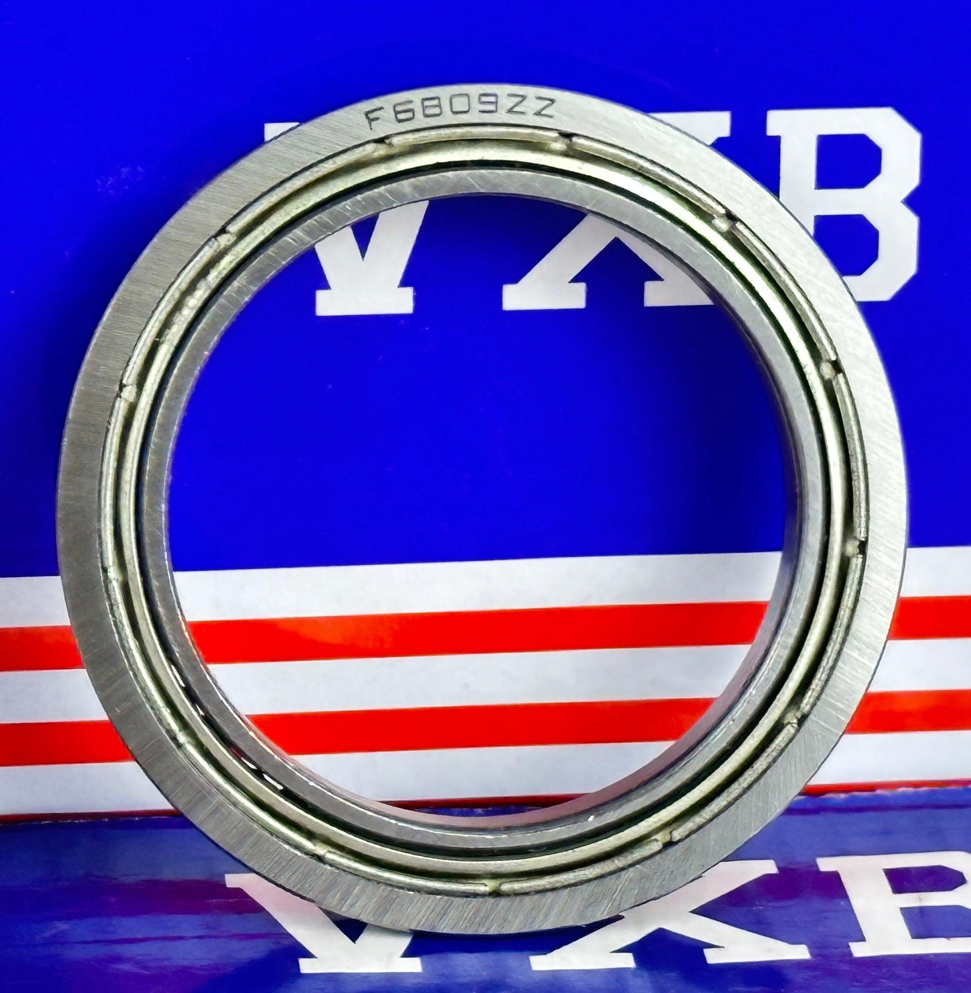 F6809ZZ Flanged Bearing Shielded Chrome Steel 45x58x7mm