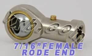 Female Rod End PHSB7 7/16 Right hand Bearing