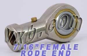 Female Rod End PHSB7L 7/16 Left hand Bearing