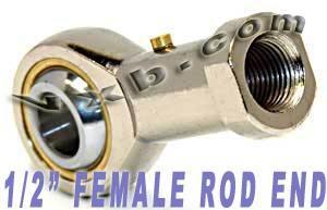 Female Rod End PHSB8L 1/2 Left hand Bearing