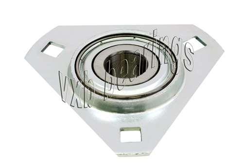 FHPFTZ206-19 Flange 3 Bolt Triangle 1 3/16 Inch Bearing