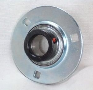 FHPFZ206-19 Flange Pressed Steel 3 Bolt 1 3/16 Inch Bearing