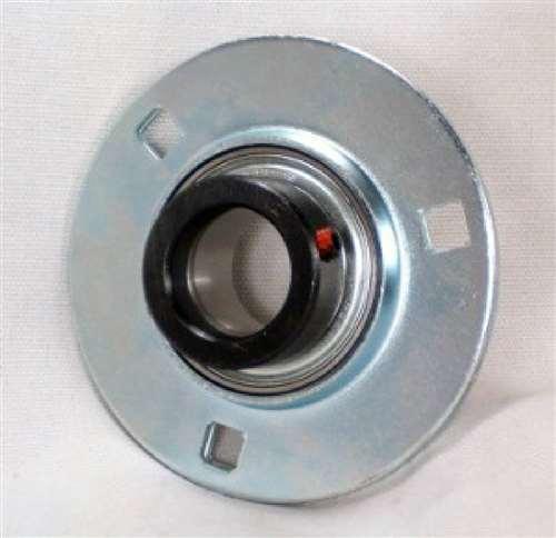 FHPFZ206-19G Flange Pressed Steel 3 Bolt 1 3/16 Inch Bearing